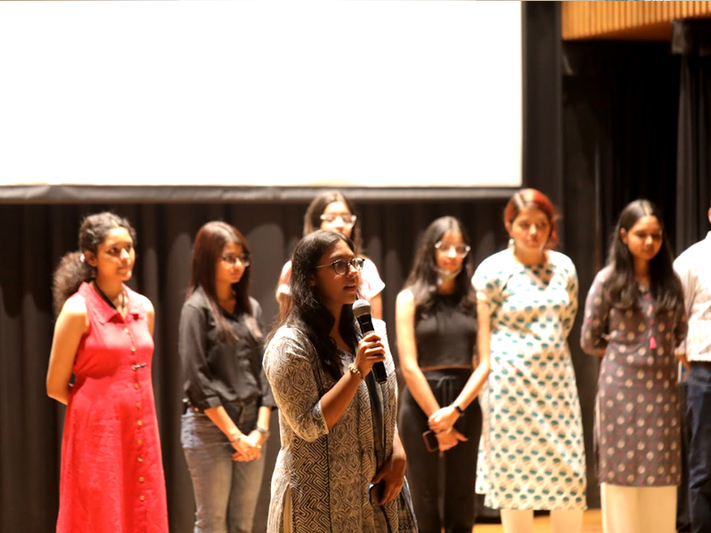 Sharika Verma facilitating Suicide Prevention Training 2023